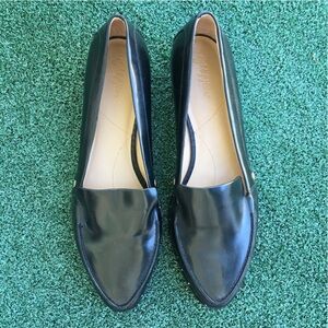 Eight Fifteen Anthropologie Patti Loafer Leather Black 9